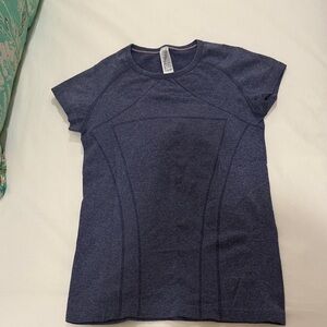 Women's/ Girls Ivivvia Swiftly Tech Blue Athletic Top